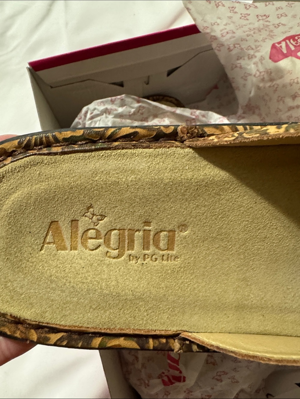 Alegria Vivica Country Road Floral Comfort Slide Sandals EU 41 US 10.5-11 - Picture 5 of 5